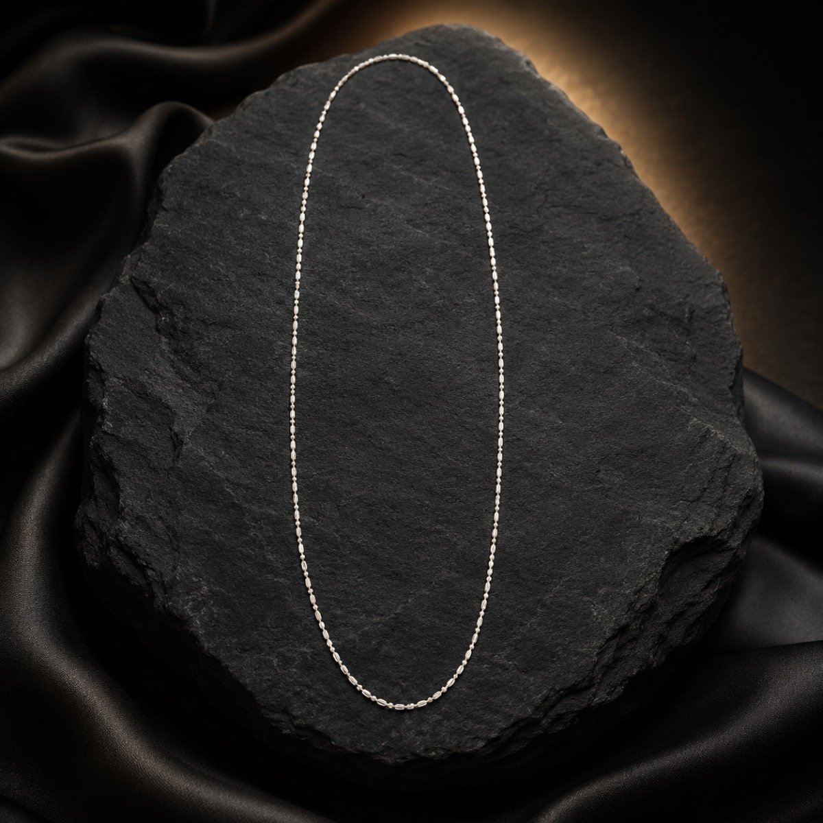Delicate Oval Link Silver Chain — 925 sterling silver chains